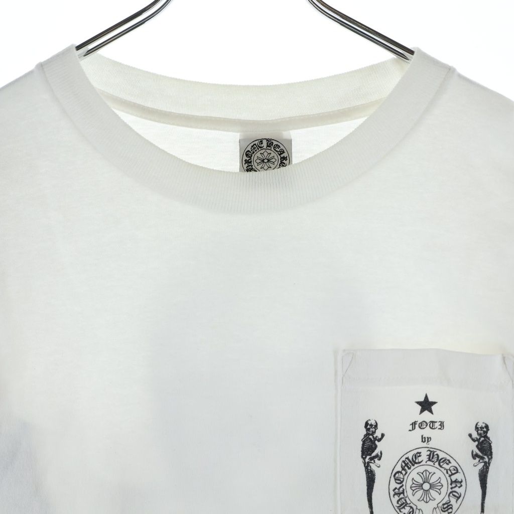 Chrome Hearts Joe Foti Double Sided Print L S Tee Long Sleeve Vintage White — view 3