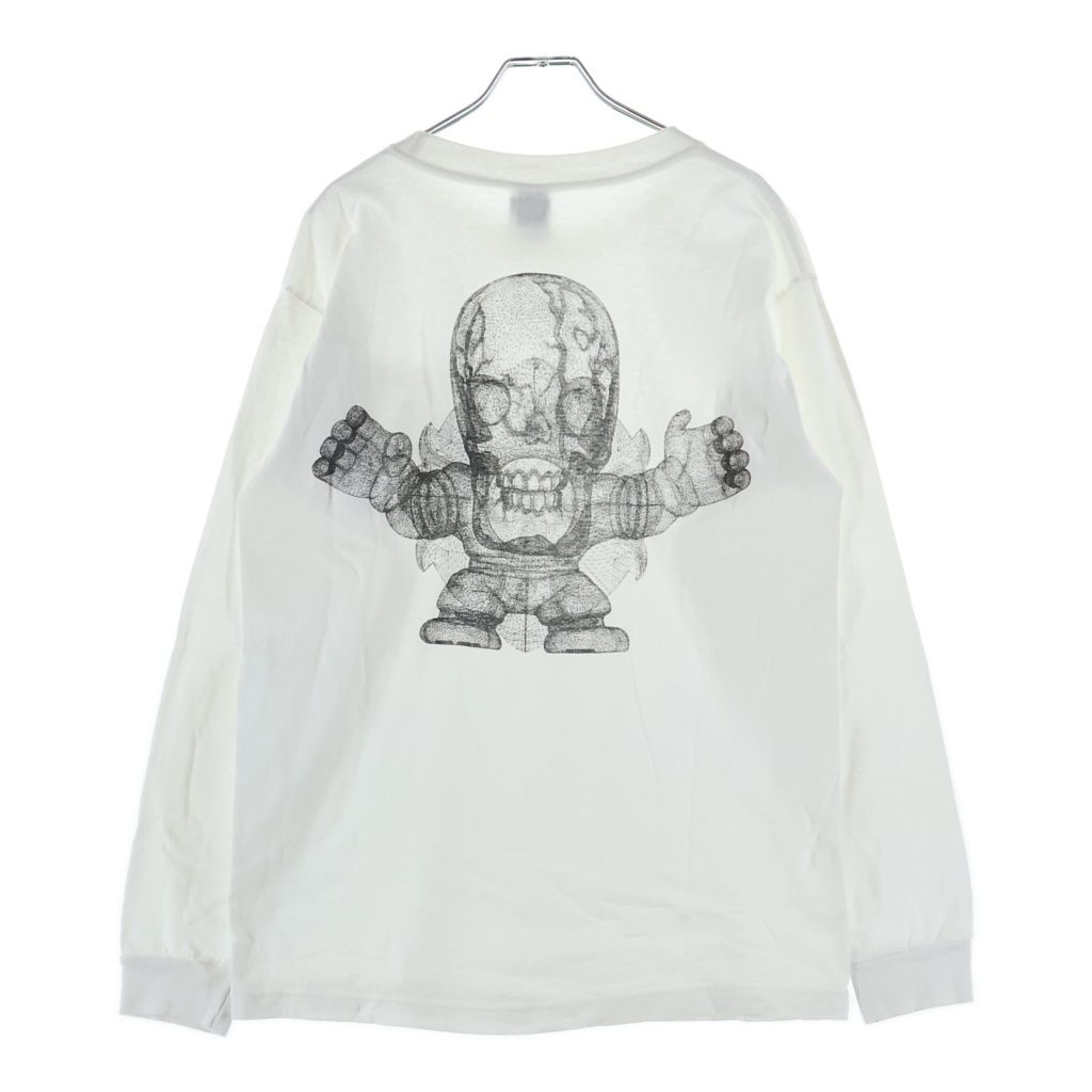 Chrome Hearts Joe Foti Double Sided Print L S Tee Long Sleeve Vintage White