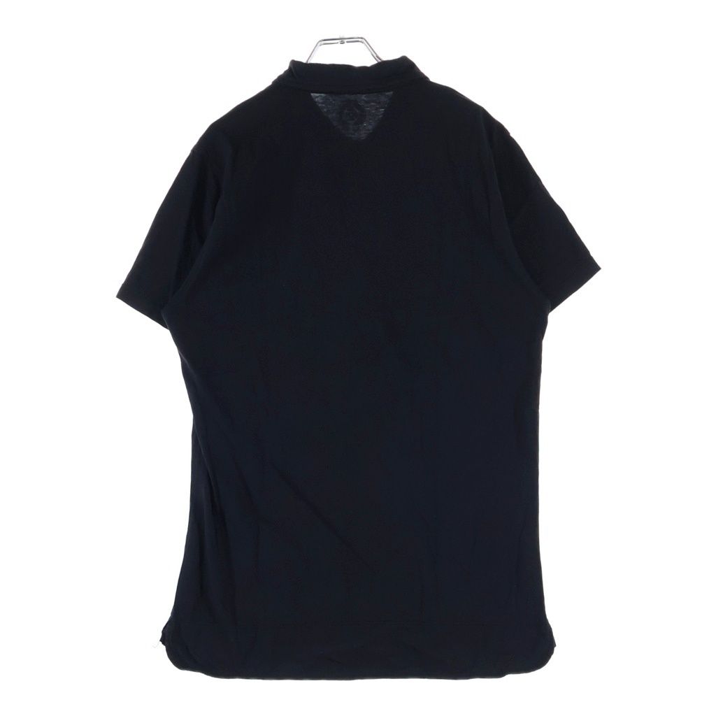 Chrome Hearts Crossball Button Horseshoe Print S Polo Shirt Black Short Sleeve — view 2