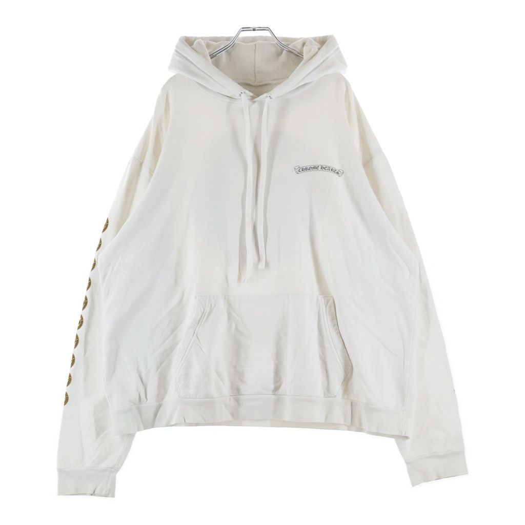 Chrome Hearts Sweatshirt HD Plvr CH Plus Print Pullover Hoodie White — view 2