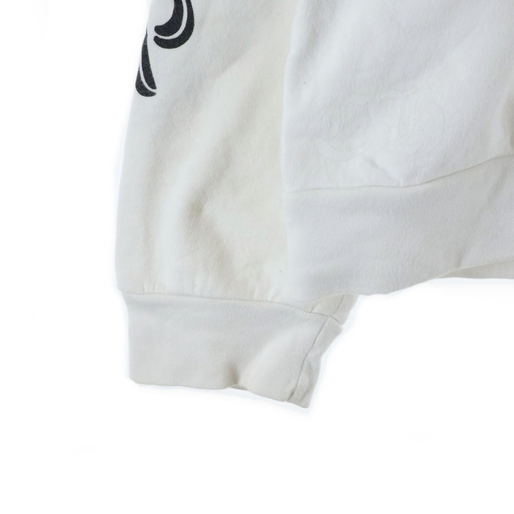 Chrome Hearts Vine Dagger Sweatshirt Arm Floral Crew Neck Shirt White — view 6