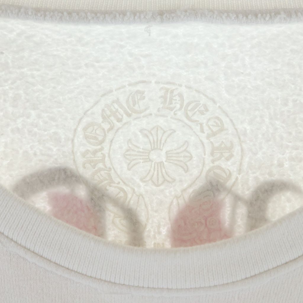 Chrome Hearts Vine Dagger Sweatshirt Arm Floral Crew Neck Shirt White — view 7