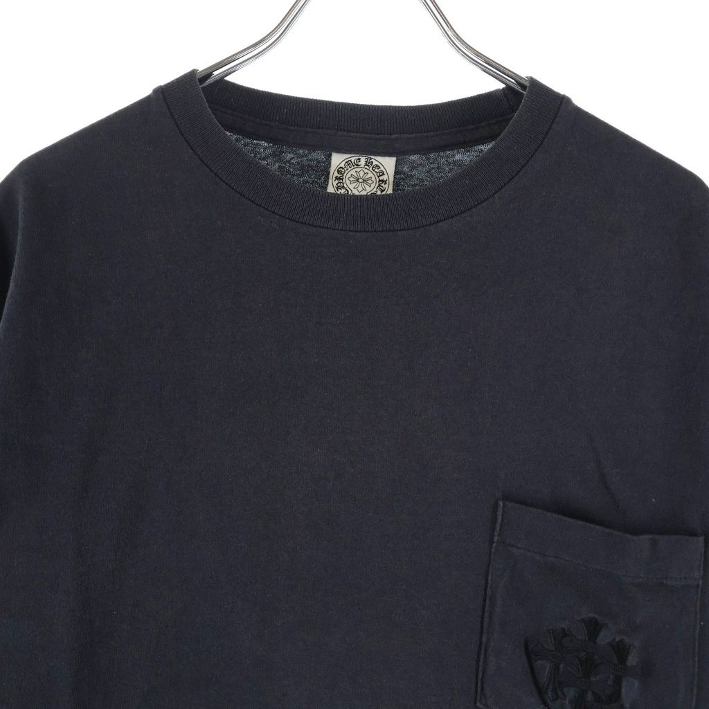Chrome Hearts Vintage Chest Pocket Cemetery Cross Print Short Sleeve T-Shirt — view 3