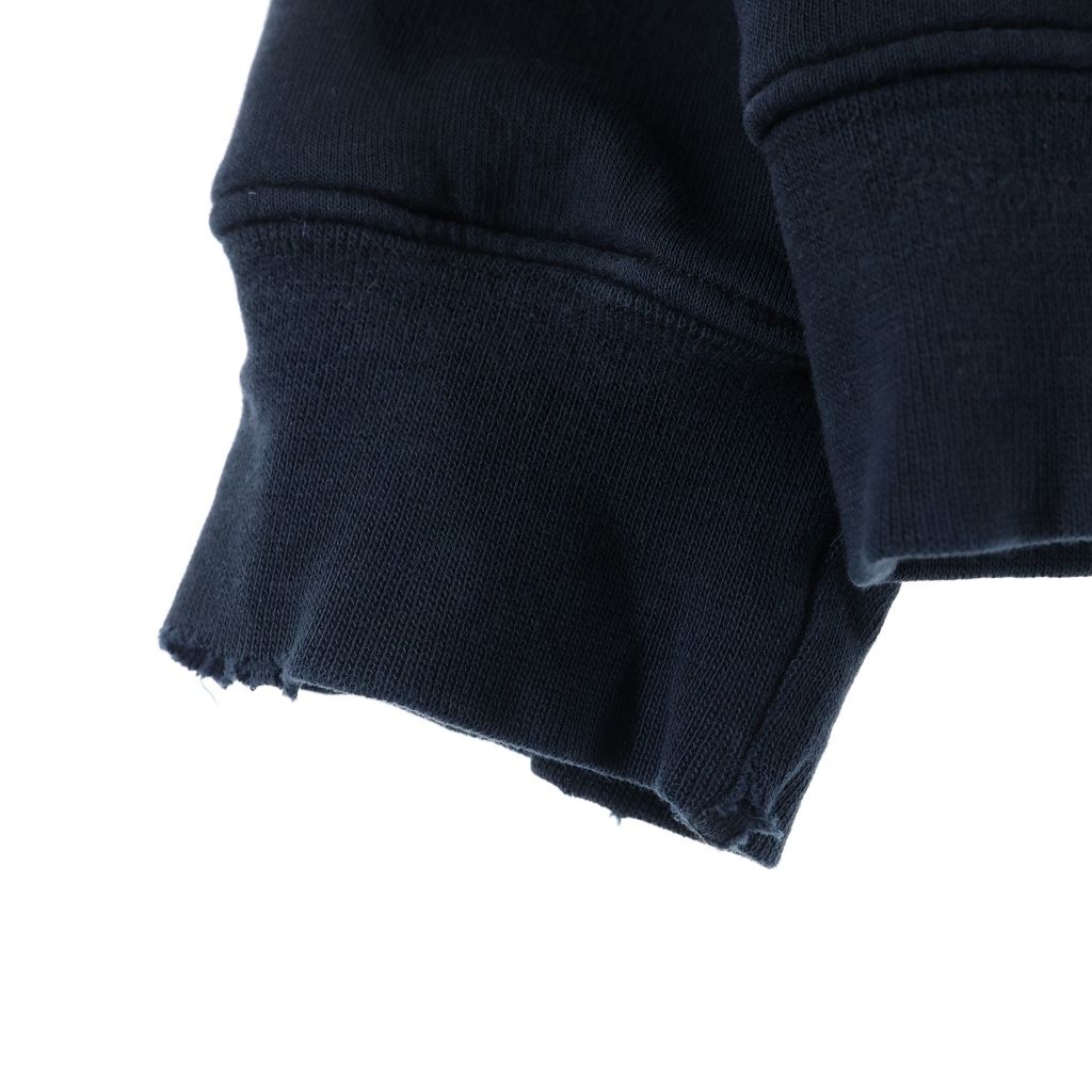 Chrome Hearts Vintage CH Plus Lining Thermal Daga Zip Sweatshirt Hoodie Black — view 5