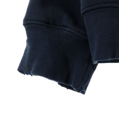 Chrome Hearts Vintage CH Plus Lining Thermal Daga Zip Sweatshirt Hoodie Black — view 5