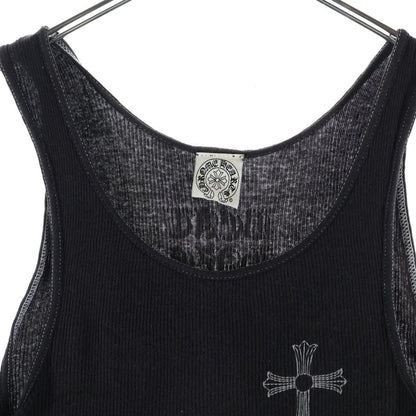 Chrome Hearts Kyosuke Himuro Vintage Beat Haze Odyssey Chest Cross Print Tank — view 3