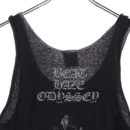 Chrome Hearts Kyosuke Himuro Vintage Beat Haze Odyssey Chest Cross Print Tank — view 4