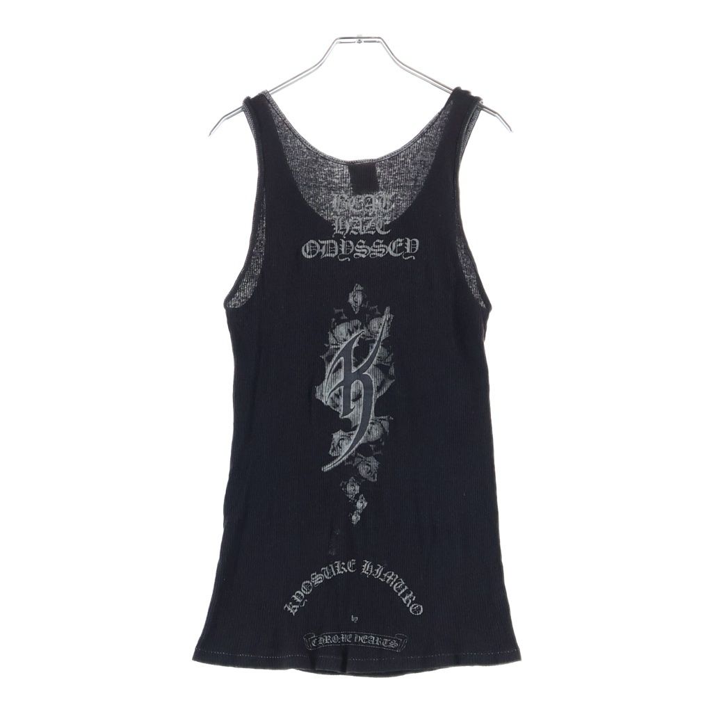 Chrome Hearts Kyosuke Himuro Vintage Beat Haze Odyssey Chest Cross Print Tank