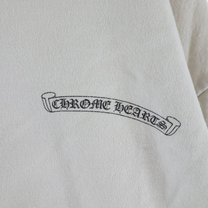 Chrome Hearts Vine Dagger Sweatshirt Arm Floral Crew Neck Shirt White — view 5
