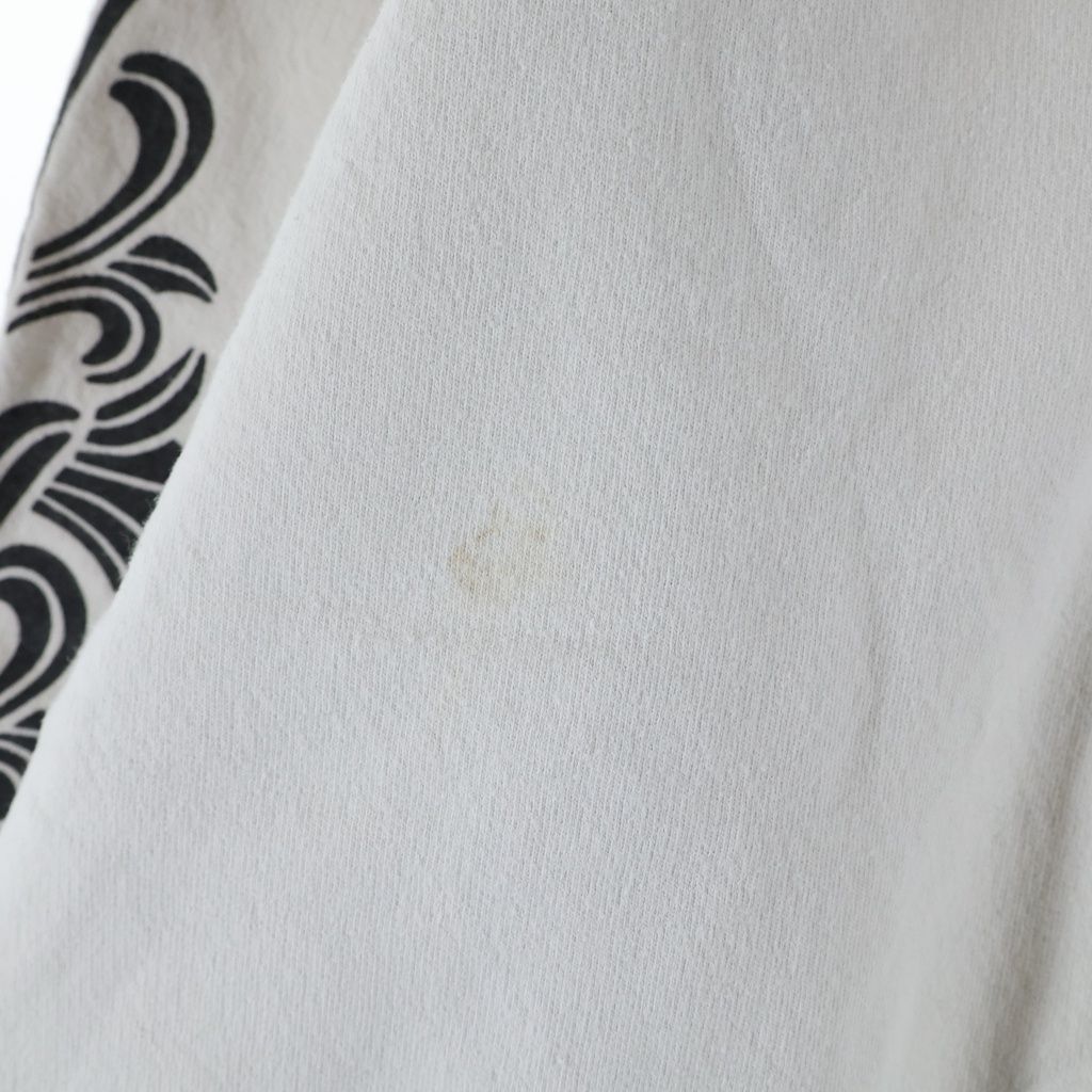Chrome Hearts Vine Dagger Sweatshirt Arm Floral Crew Neck Shirt White — view 3