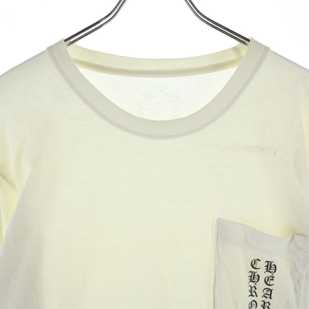 Chrome Hearts CH Plus Flame Sleeve LS Tee Arm CH Fire Pattern Logo Print Crew — view 3
