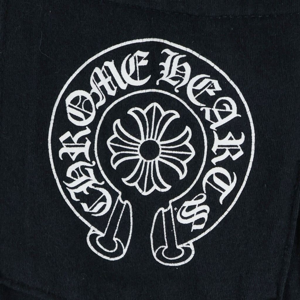 Chrome Hearts CH T-Shirt Ltd Korea Limited Horse Shoe Print Short Sleeve Black — view 5