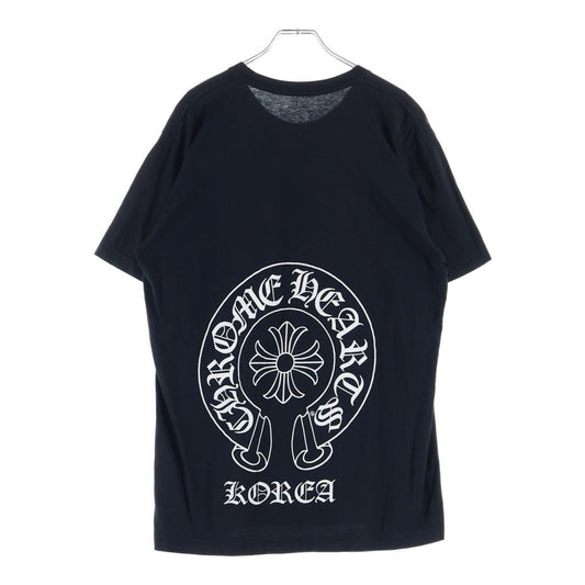 Chrome Hearts CH T-Shirt Ltd Korea Limited Horse Shoe Print Short Sleeve Black