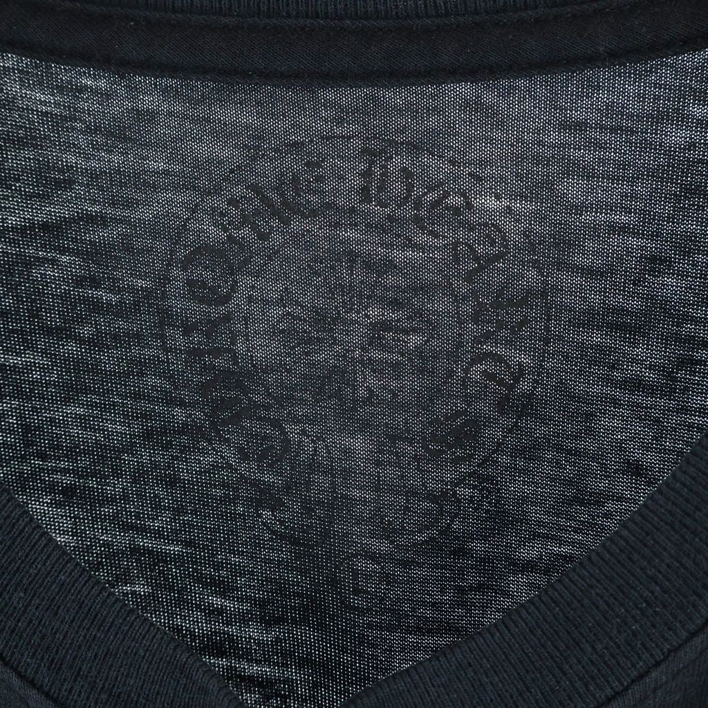 Chrome Hearts CH T-Shirt Ltd Korea Limited Horse Shoe Print Short Sleeve Black — view 7