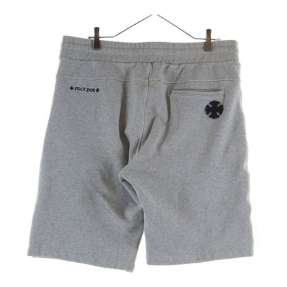 Chrome Hearts Not CH Plus Leather Patch Sweatshirt Shorts — view 2
