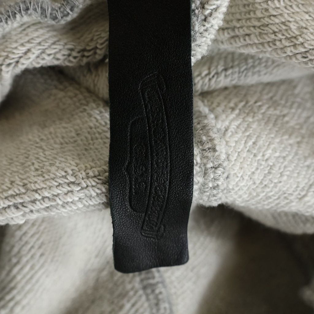 Chrome Hearts Not CH Plus Leather Patch Sweatshirt Shorts — view 7