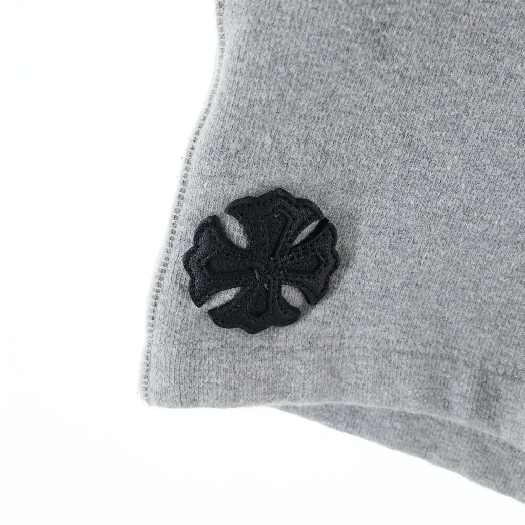 Chrome Hearts Not CH Plus Leather Patch Sweatshirt Shorts — view 5