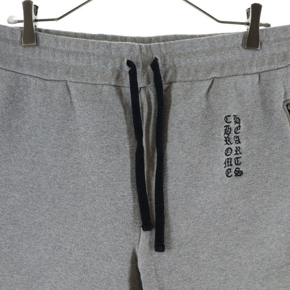 Chrome Hearts Not CH Plus Leather Patch Sweatshirt Shorts — view 3