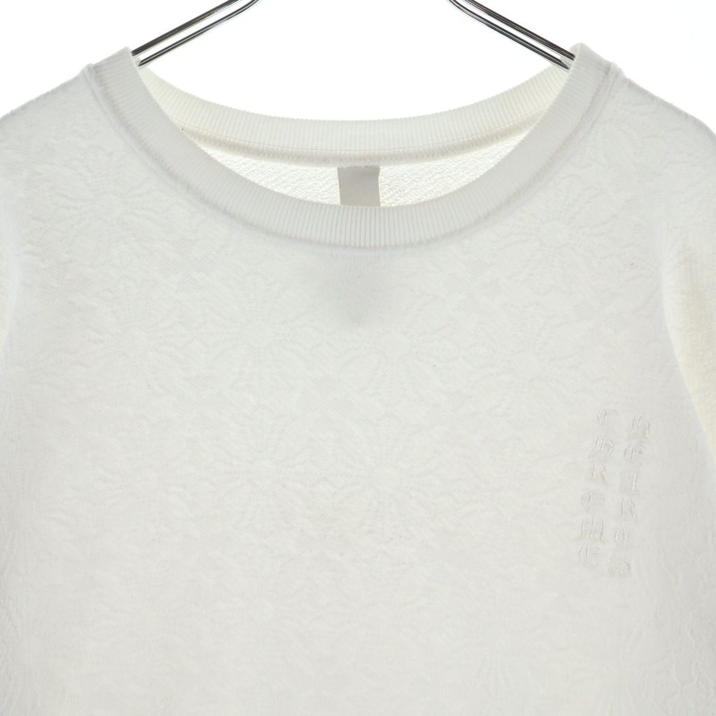 Chrome Hearts Grp Not Crw Neck Swt All Over Pattern CH Plus Knot Long Sleeve — view 3