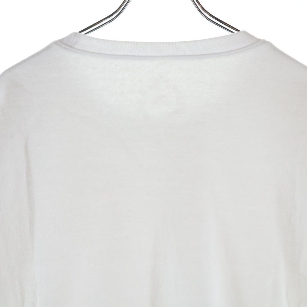Chrome Hearts Love You Neck Logo Sleeve Floral Print Crew Sweatshirt White — view 4