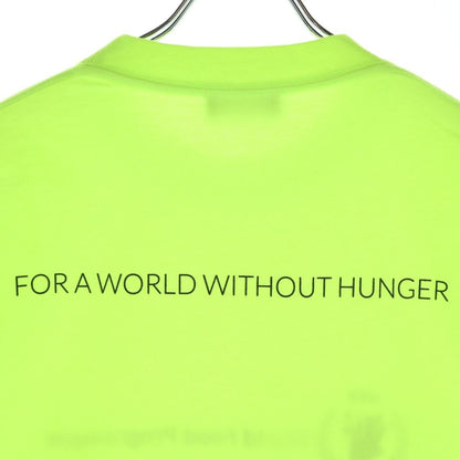 Balenciaga World Food Programme Program Crew Neck Short Sleeve T-Shirt Yellow — view 4