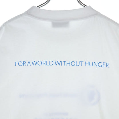 Balenciaga World Food Programme Crew Neck Short Sleeve T-Shirt White — view 4