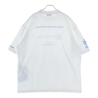 Balenciaga World Food Programme Crew Neck Short Sleeve T-Shirt White — view 2
