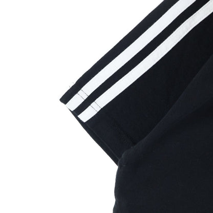 Balenciaga S Cotton Crew Neck Tee Adidas Short Sleeve T-Shirt Black — view 5