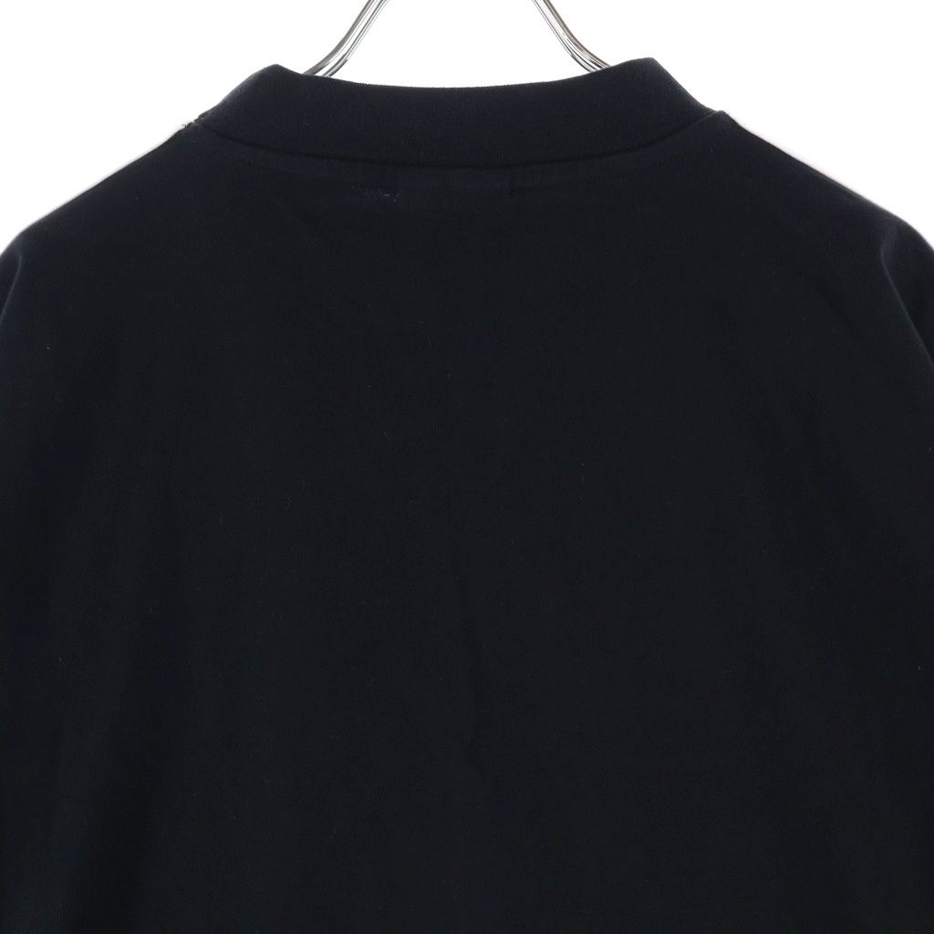 Balenciaga S Cotton Crew Neck Tee Adidas Short Sleeve T-Shirt Black — view 4