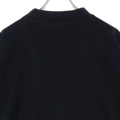 Balenciaga S Cotton Crew Neck Tee Adidas Short Sleeve T-Shirt Black — view 4