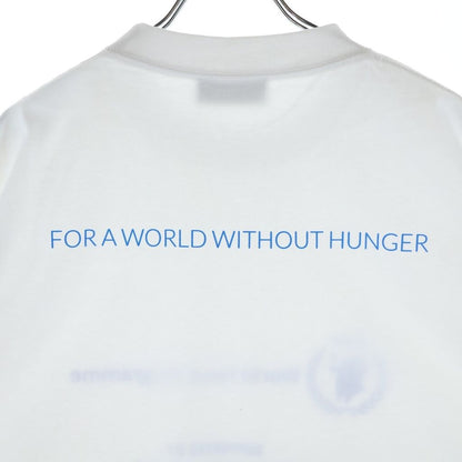 Balenciaga World Food Programme Crew Neck Short Sleeve T-Shirt White — view 4