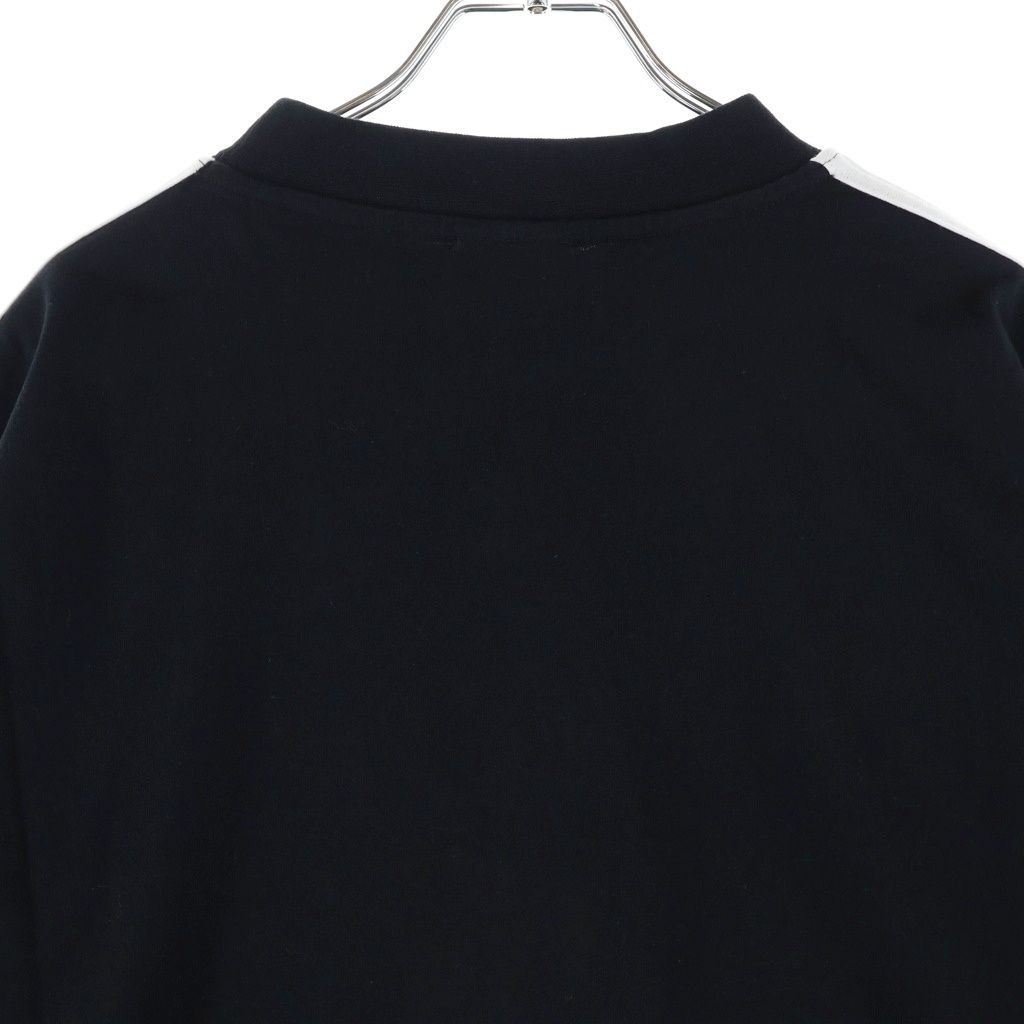 Balenciaga S Cotton Crew Neck Tee Adidas Short Sleeve T-Shirt Black — view 4