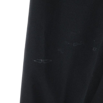 Loewe Logo Embroidery Trousers Cropped Pants Black — view 5