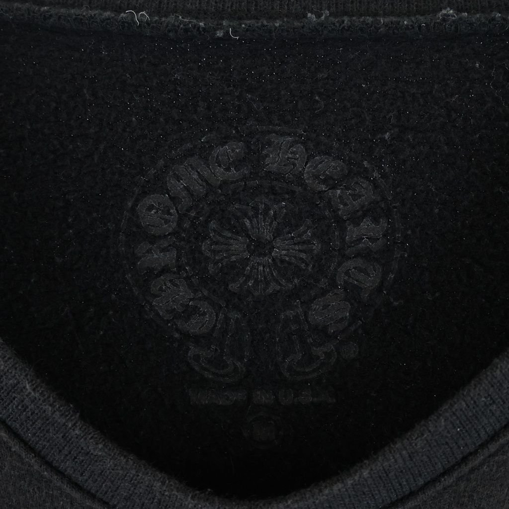 Chrome Hearts Sweatshirt Plvr Horseshoe Arm Floral Cross Back Horse Sleeve — view 7