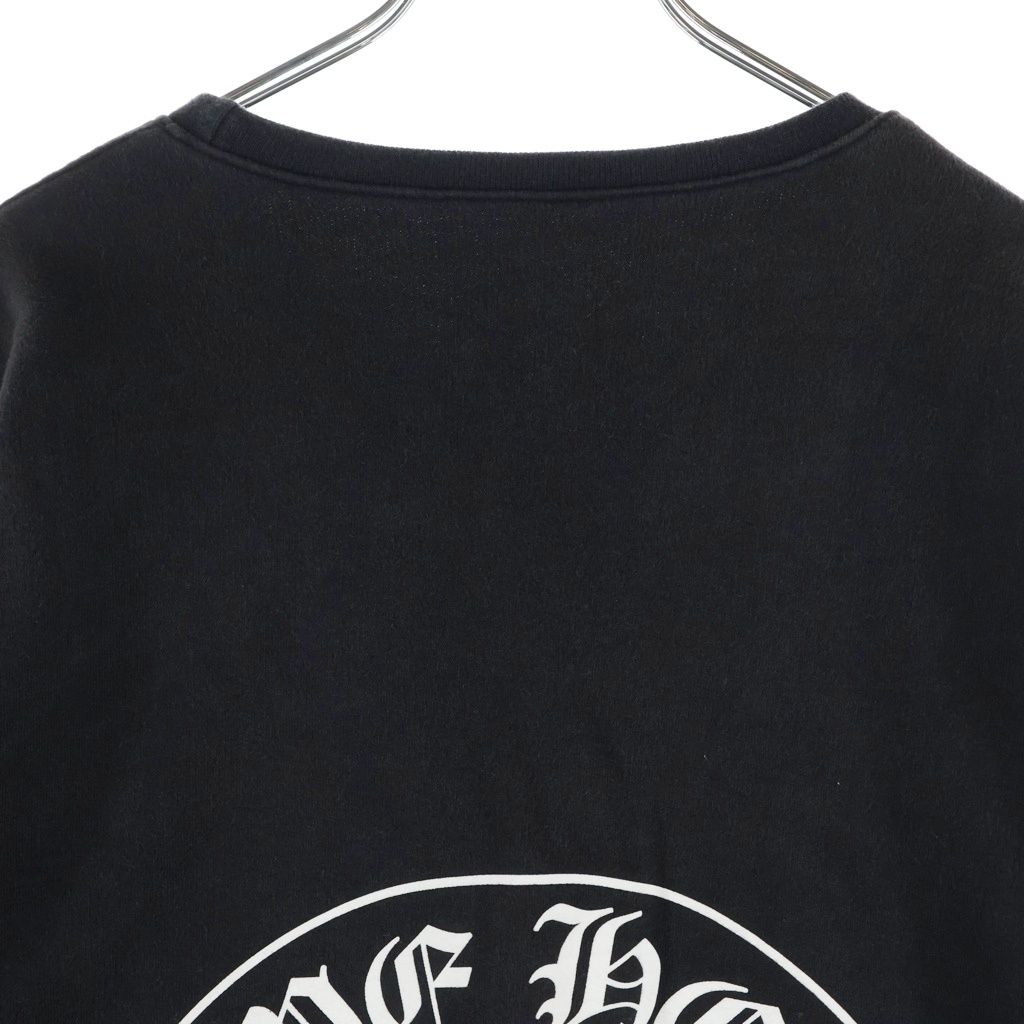 Chrome Hearts Sweatshirt Plvr Horseshoe Arm Floral Cross Back Horse Sleeve — view 4