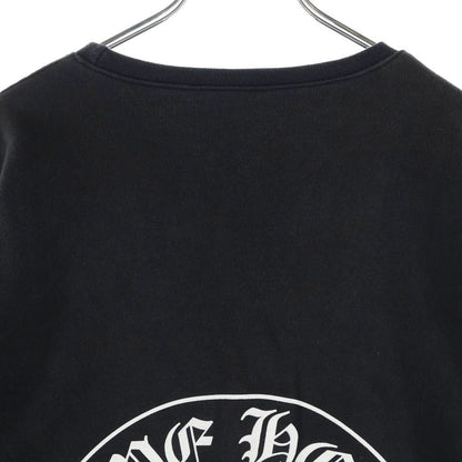 Chrome Hearts Sweatshirt Plvr Horseshoe Arm Floral Cross Back Horse Sleeve — view 4