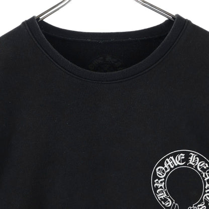 Chrome Hearts Sweatshirt Plvr Horseshoe Arm Floral Cross Back Horse Sleeve — view 3