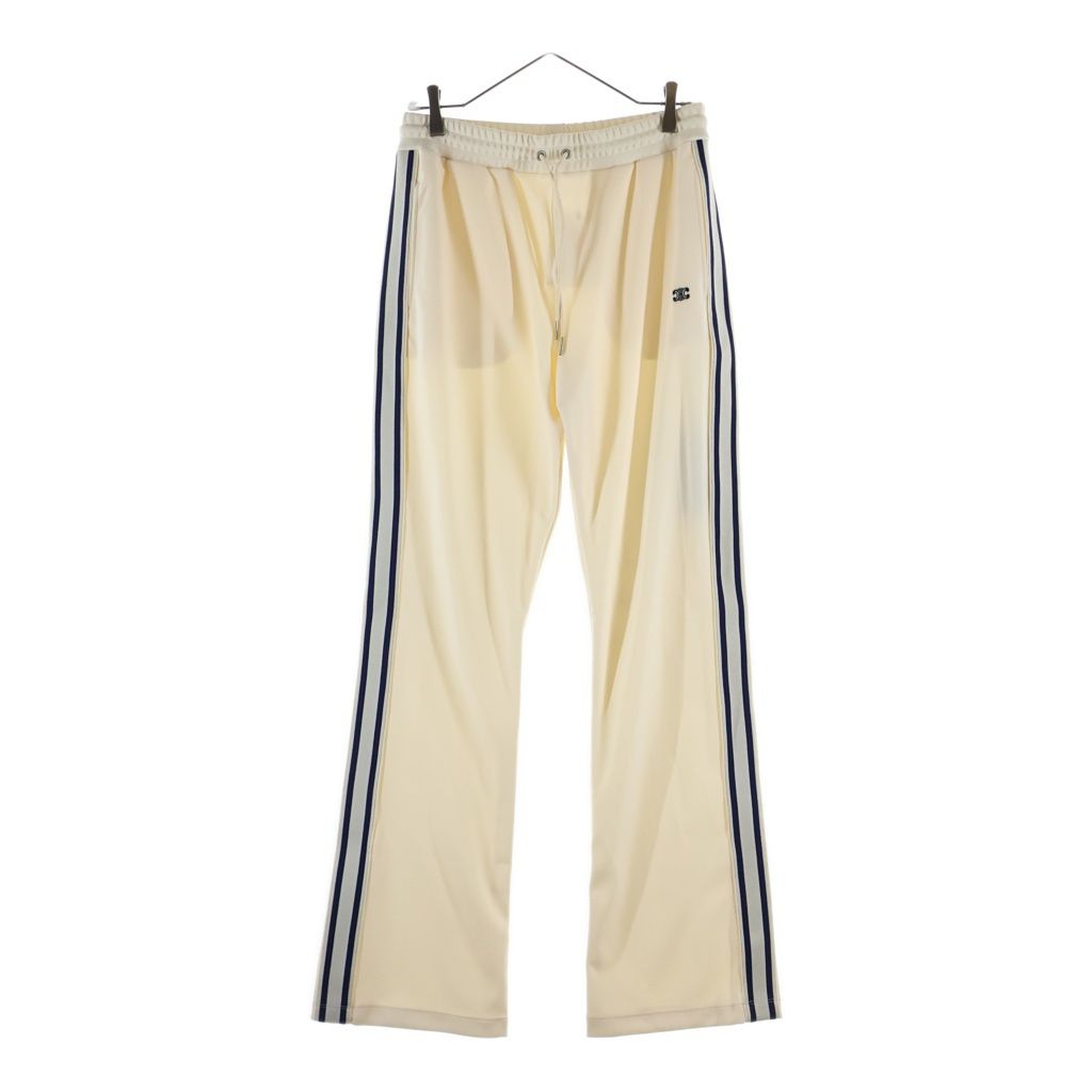 Celine Limited Edition Triomphe Side Line Track Pants Ivory