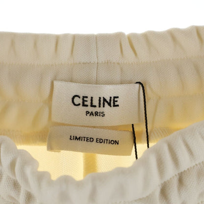 Celine Limited Edition Triomphe Side Line Track Pants Ivory — view 7