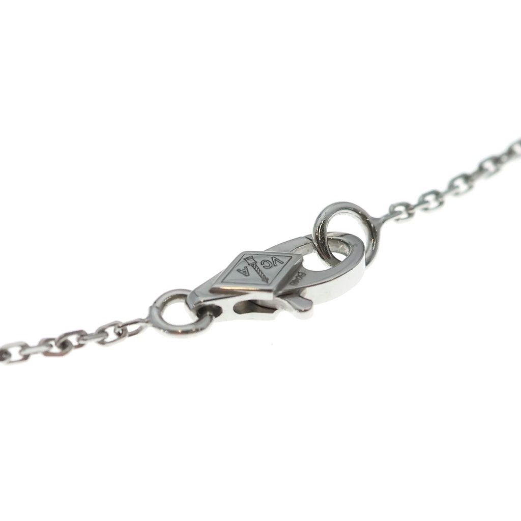 Van Cleef & Arpels Sweet Alhambra Diamond Necklace 18k White Gold — view 5