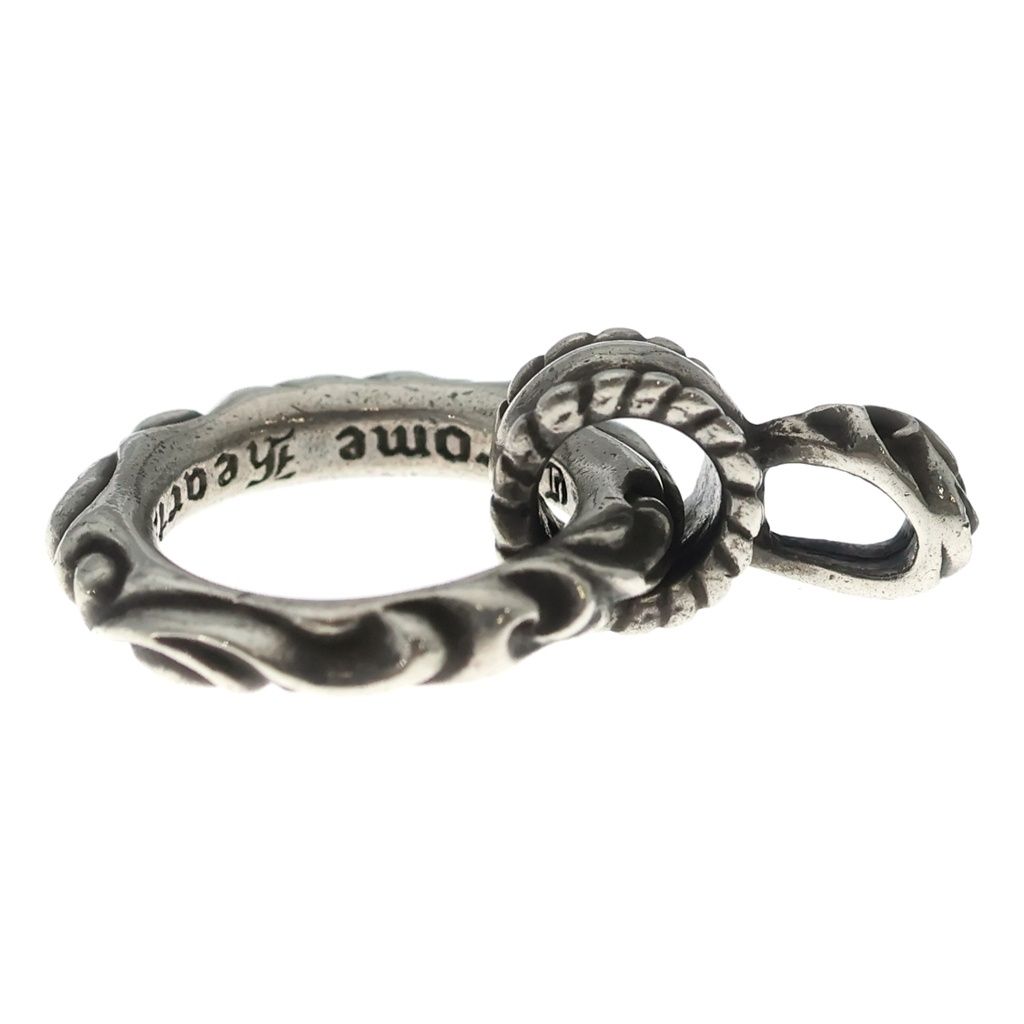 Chrome Hearts Eywr Loop Scrl Band Eyewear Scroll Pendant Silver — view 3