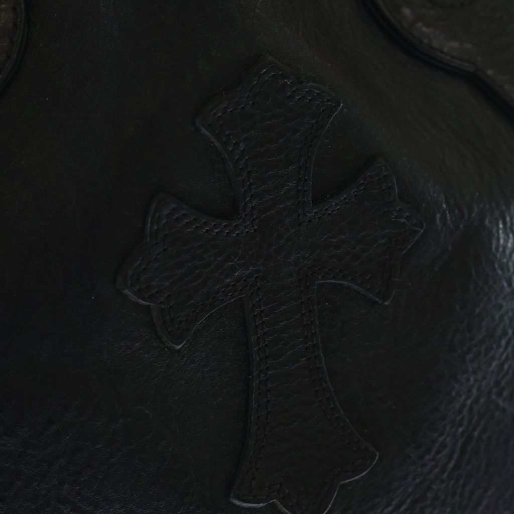 Chrome Hearts FS Tote Leather with Cross Patch — view 6