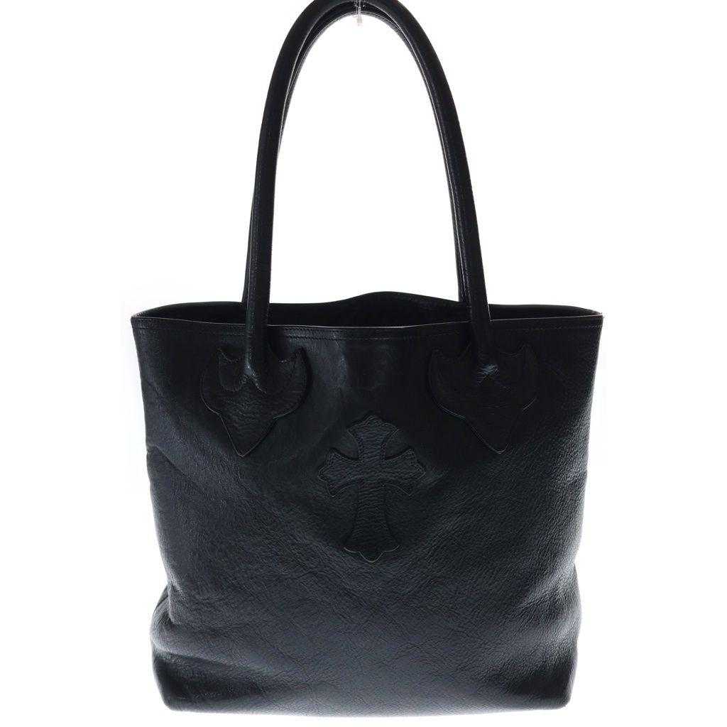 Chrome Hearts FS Tote Leather with Cross Patch