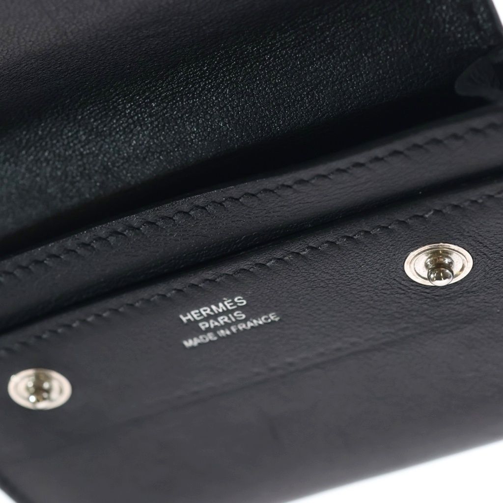 Hermes Nap Card Case Black — view 6