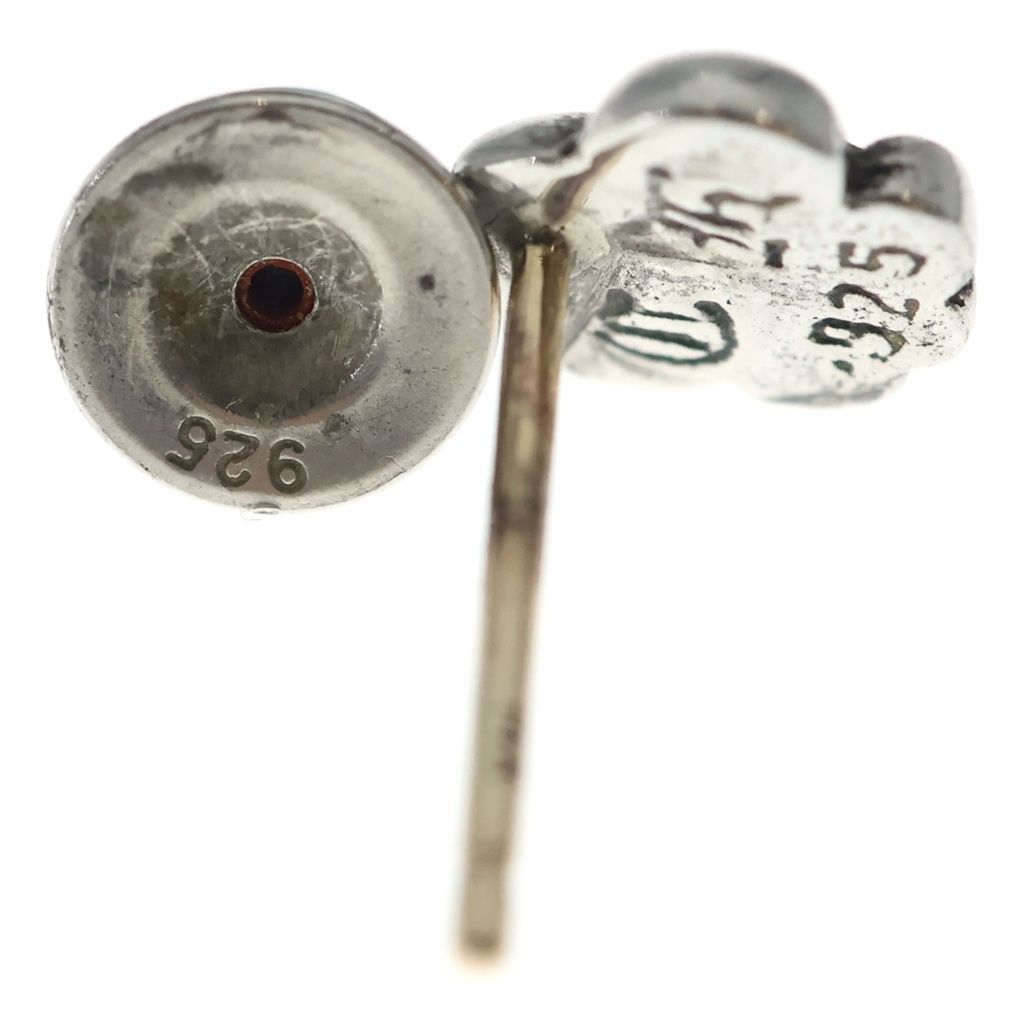 Chrome Hearts CO BS Flr BS Flare Stud Silver Earrings — view 6