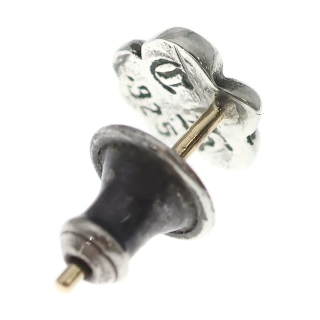 Chrome Hearts CO BS Flr BS Flare Stud Silver Earrings — view 2