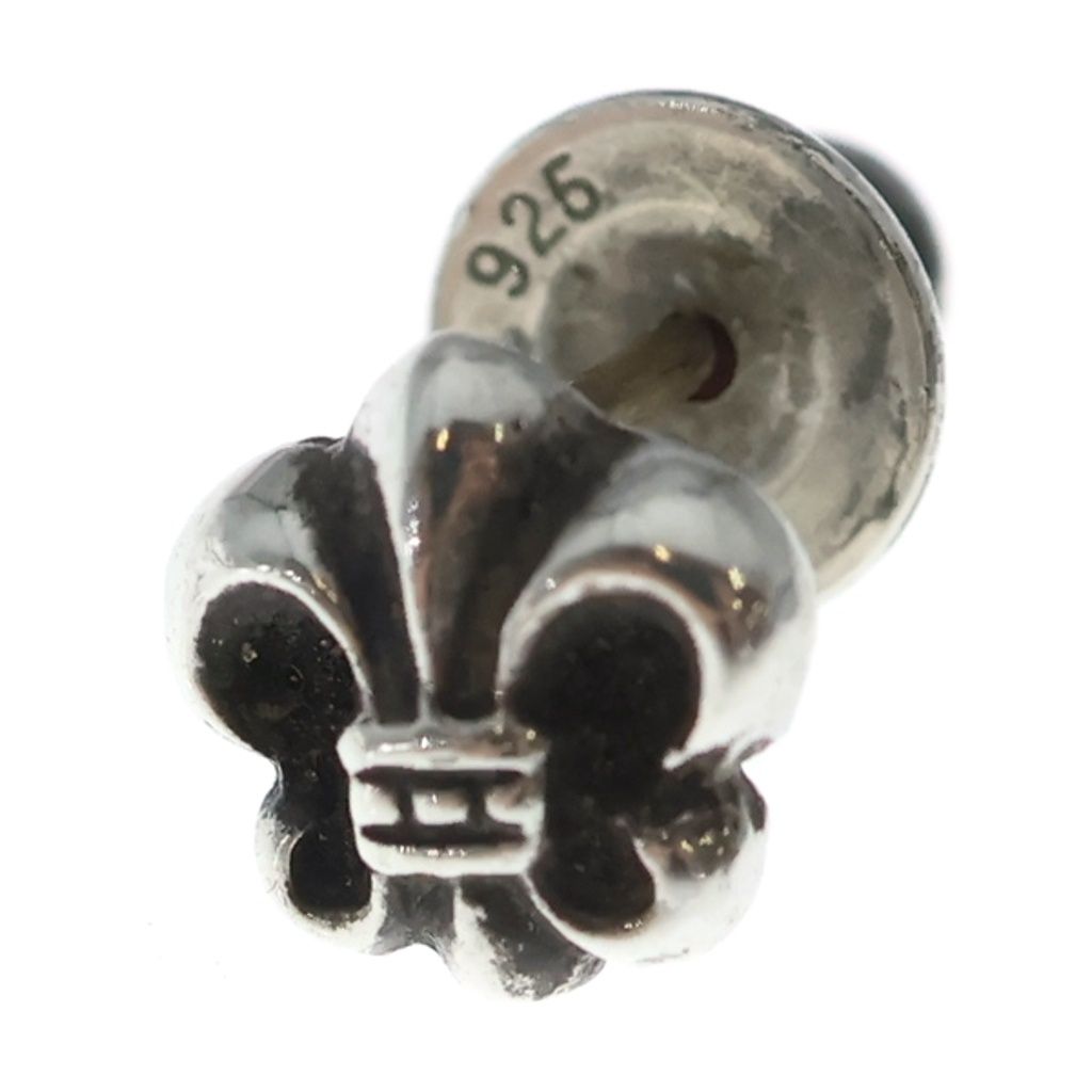 Chrome Hearts CO BS Flr BS Flare Stud Silver Earrings