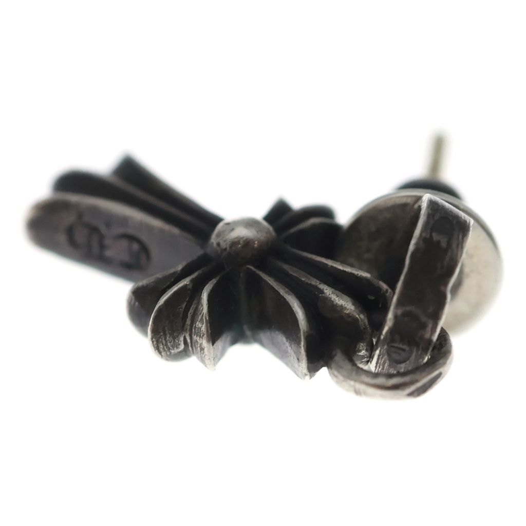 Chrome Hearts Bby Pprchn Baby Fat Cross Drop Earrings Silver — view 5
