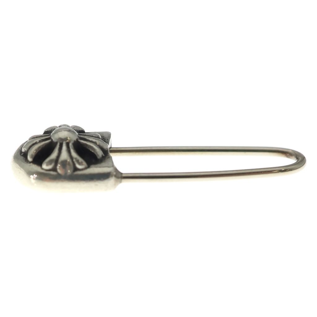 Chrome Hearts ER Safety Pin Silver Earrings — view 4