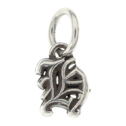 Chrome Hearts Stack Alphabet Charm Keychain